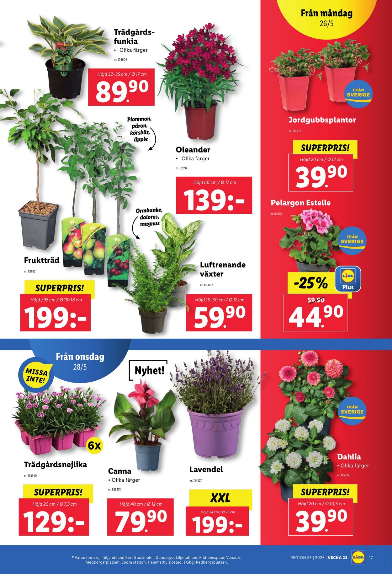 Erbjudanden Lidl 26.05.2025 - 01.06.2025