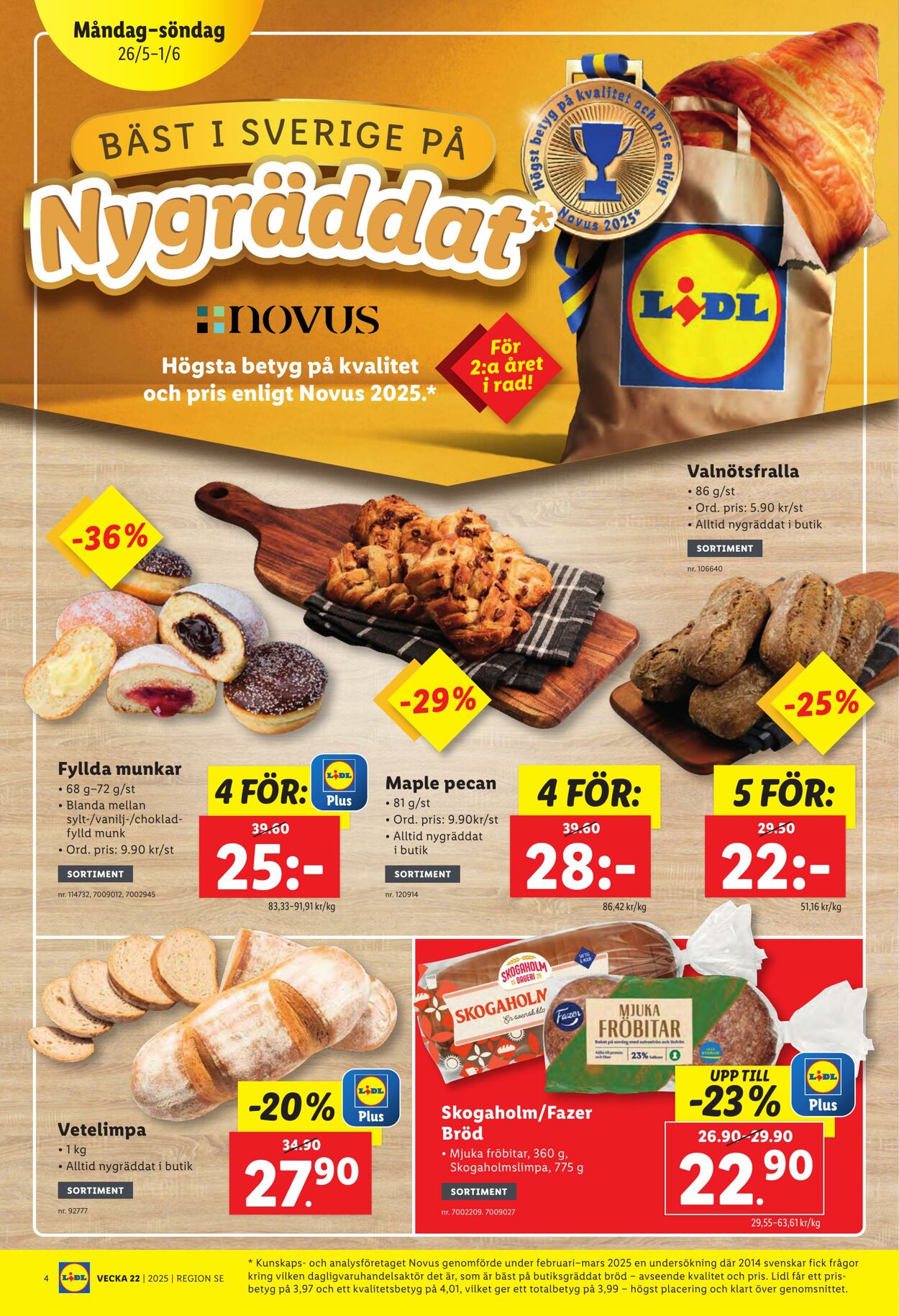 Erbjudanden Lidl 26.05.2025 - 01.06.2025