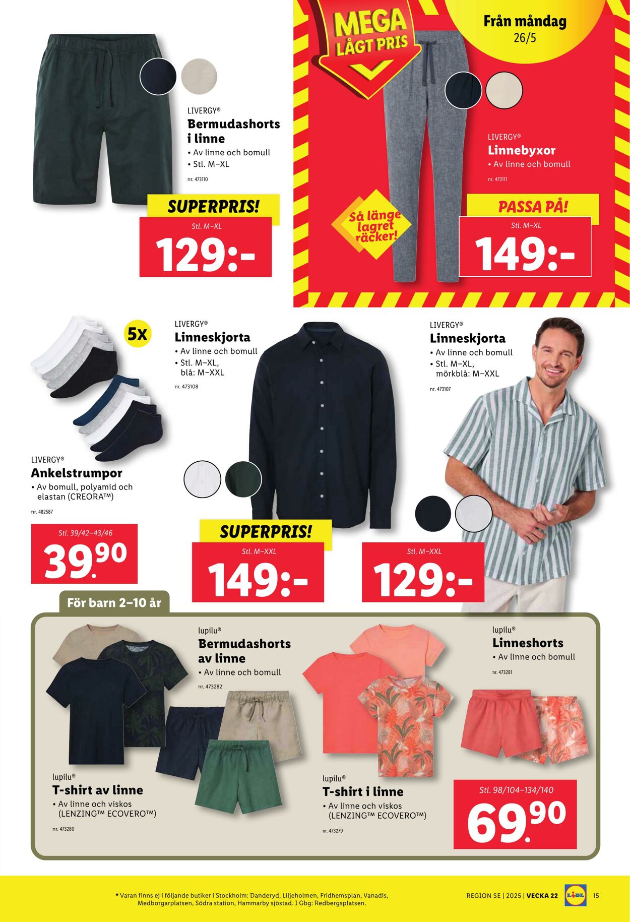 Erbjudanden Lidl 26.05.2025 - 01.06.2025