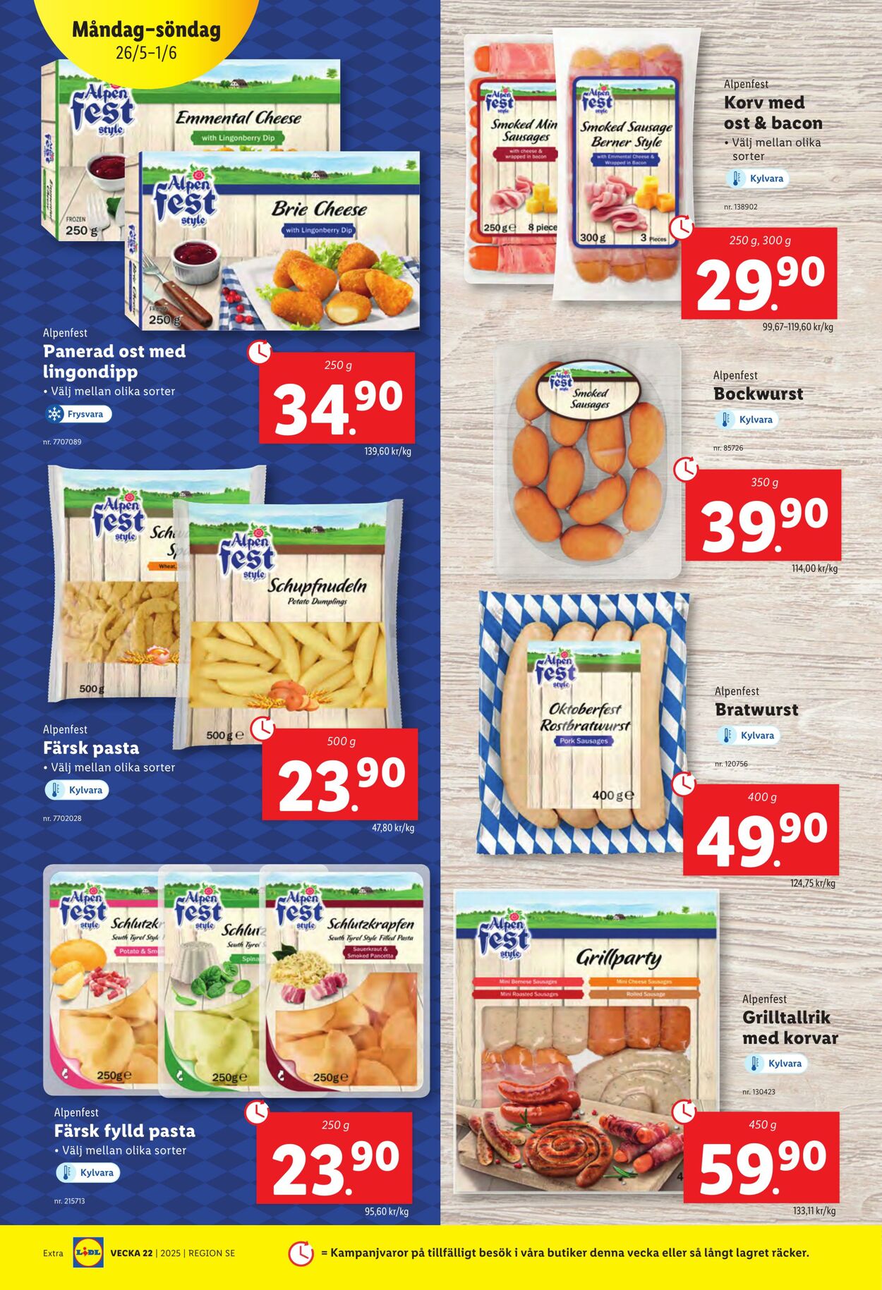 Erbjudanden Lidl 26.05.2025 - 01.06.2025