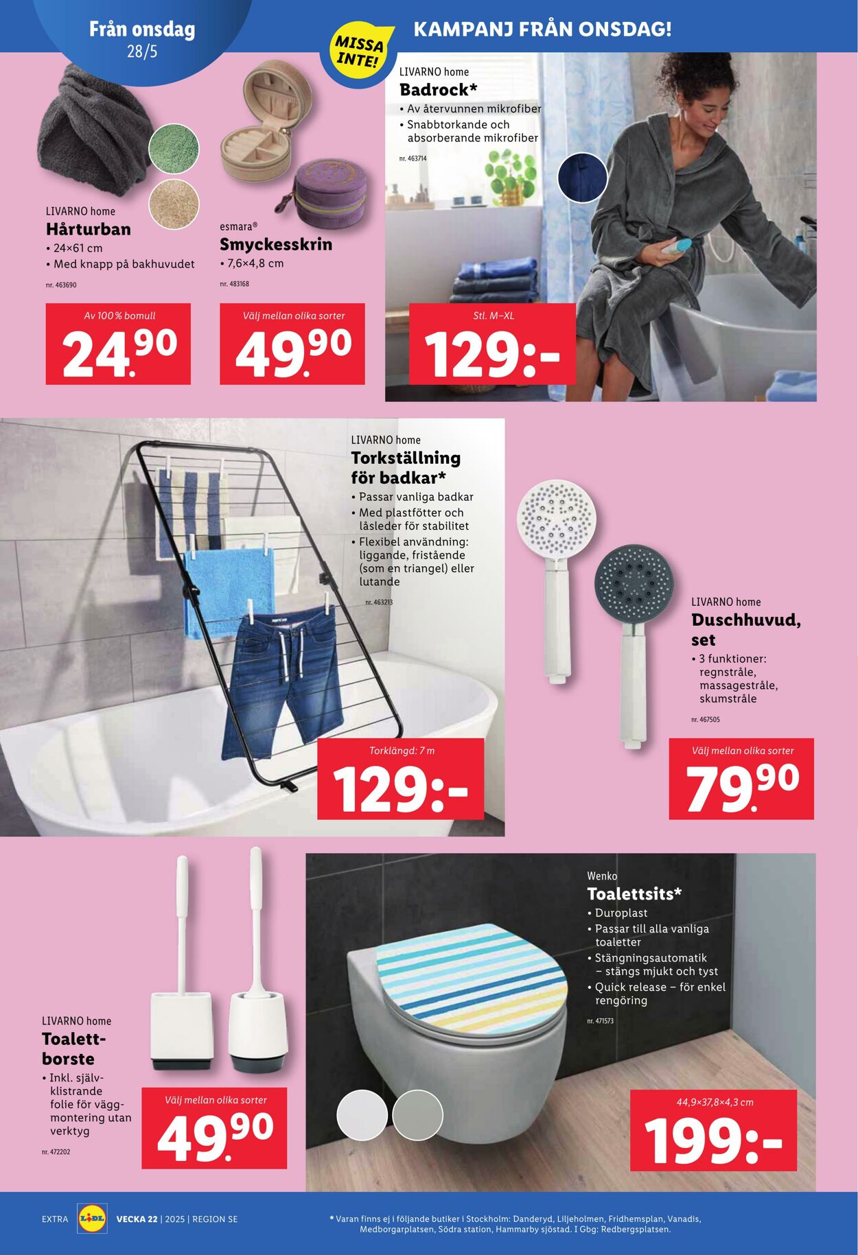 Erbjudanden Lidl 26.05.2025 - 01.06.2025