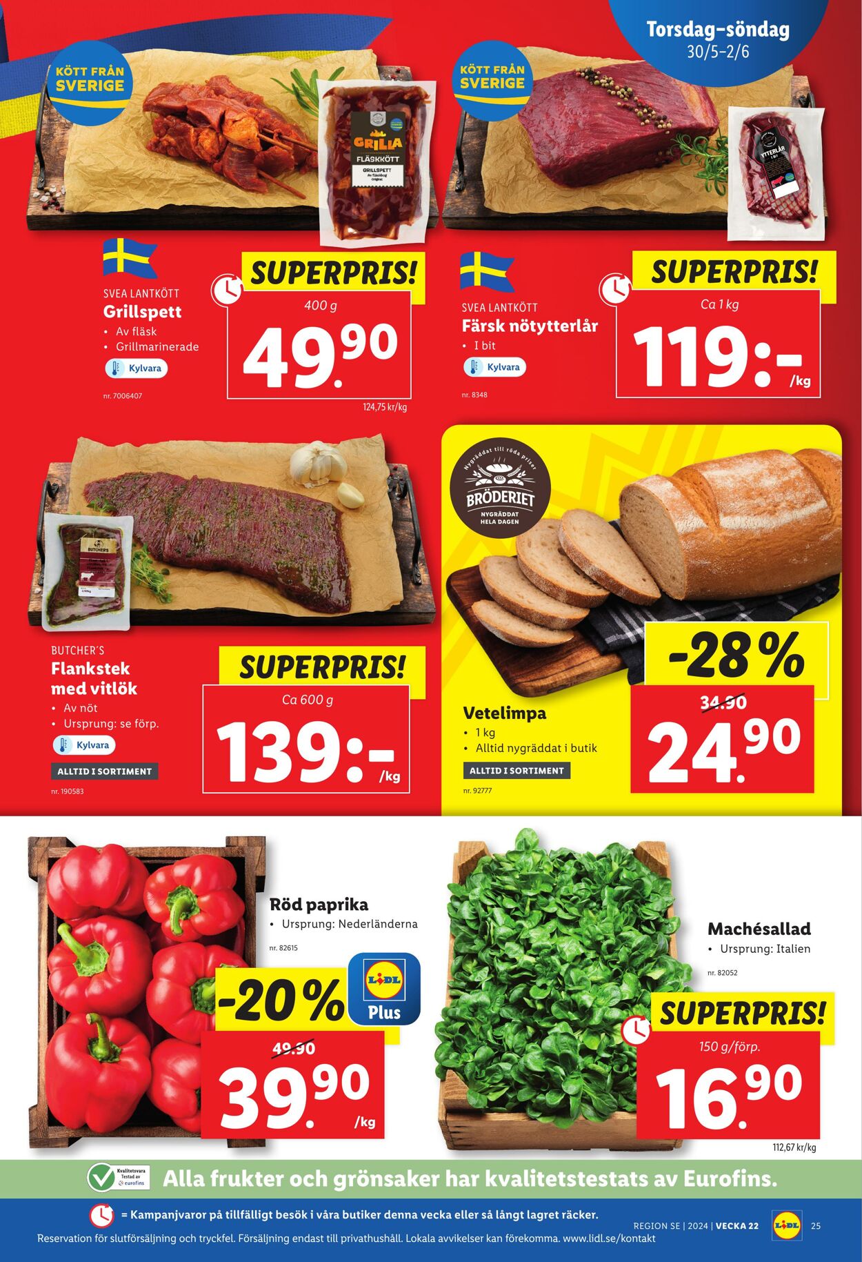 Erbjudanden Lidl 27.05.2024 - 02.06.2024