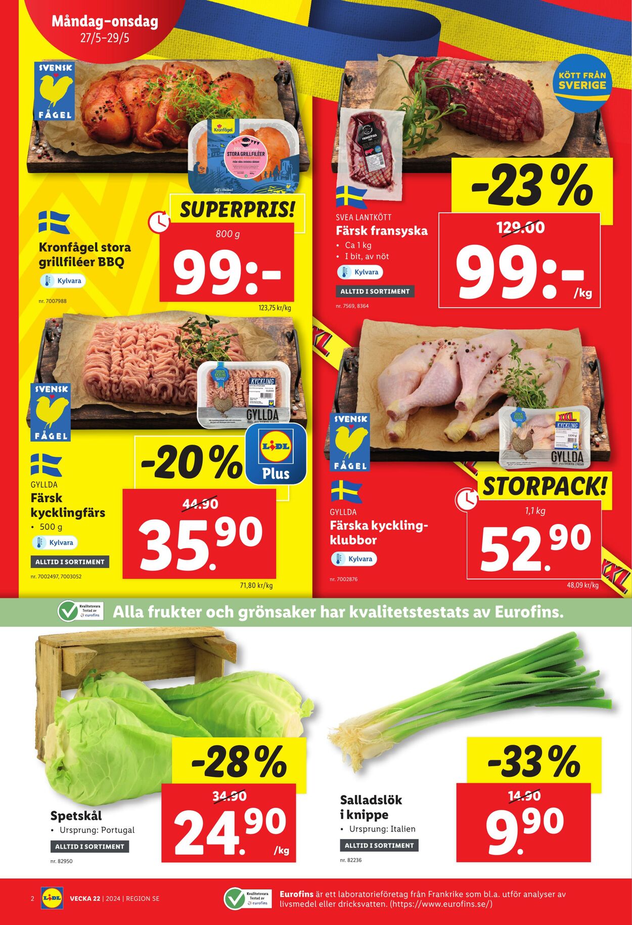 Erbjudanden Lidl 27.05.2024 - 02.06.2024