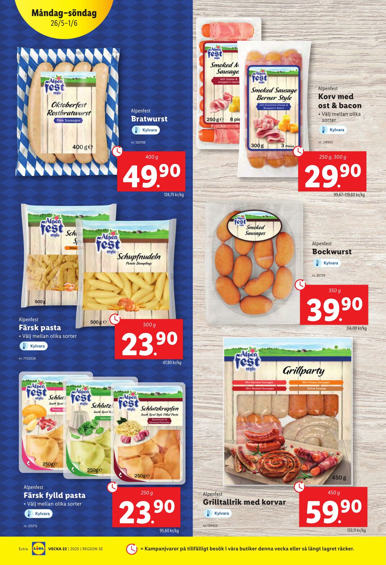Erbjudanden Lidl 26.05.2025 - 01.06.2025