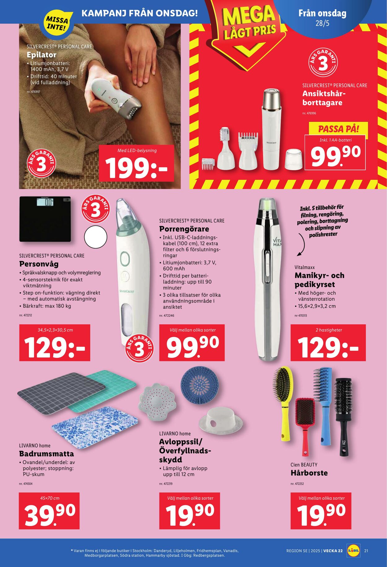 Erbjudanden Lidl 26.05.2025 - 01.06.2025