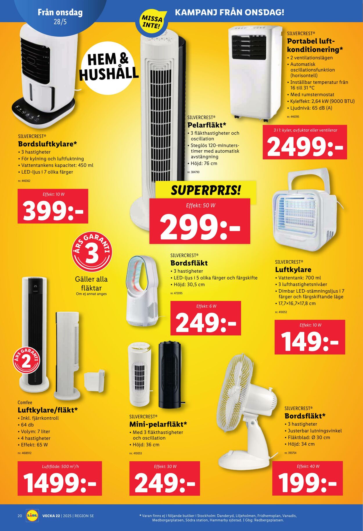 Erbjudanden Lidl 26.05.2025 - 01.06.2025