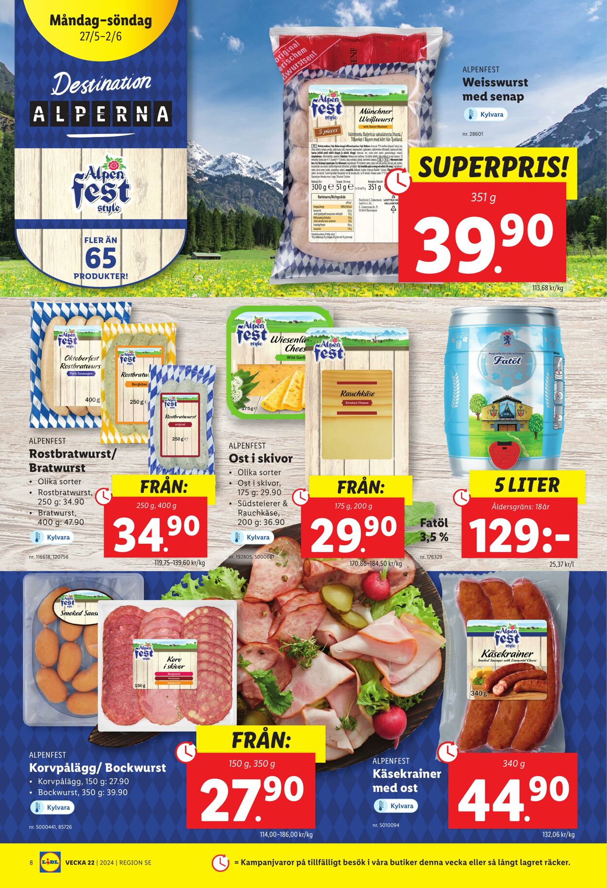 Erbjudanden Lidl 27.05.2024 - 02.06.2024