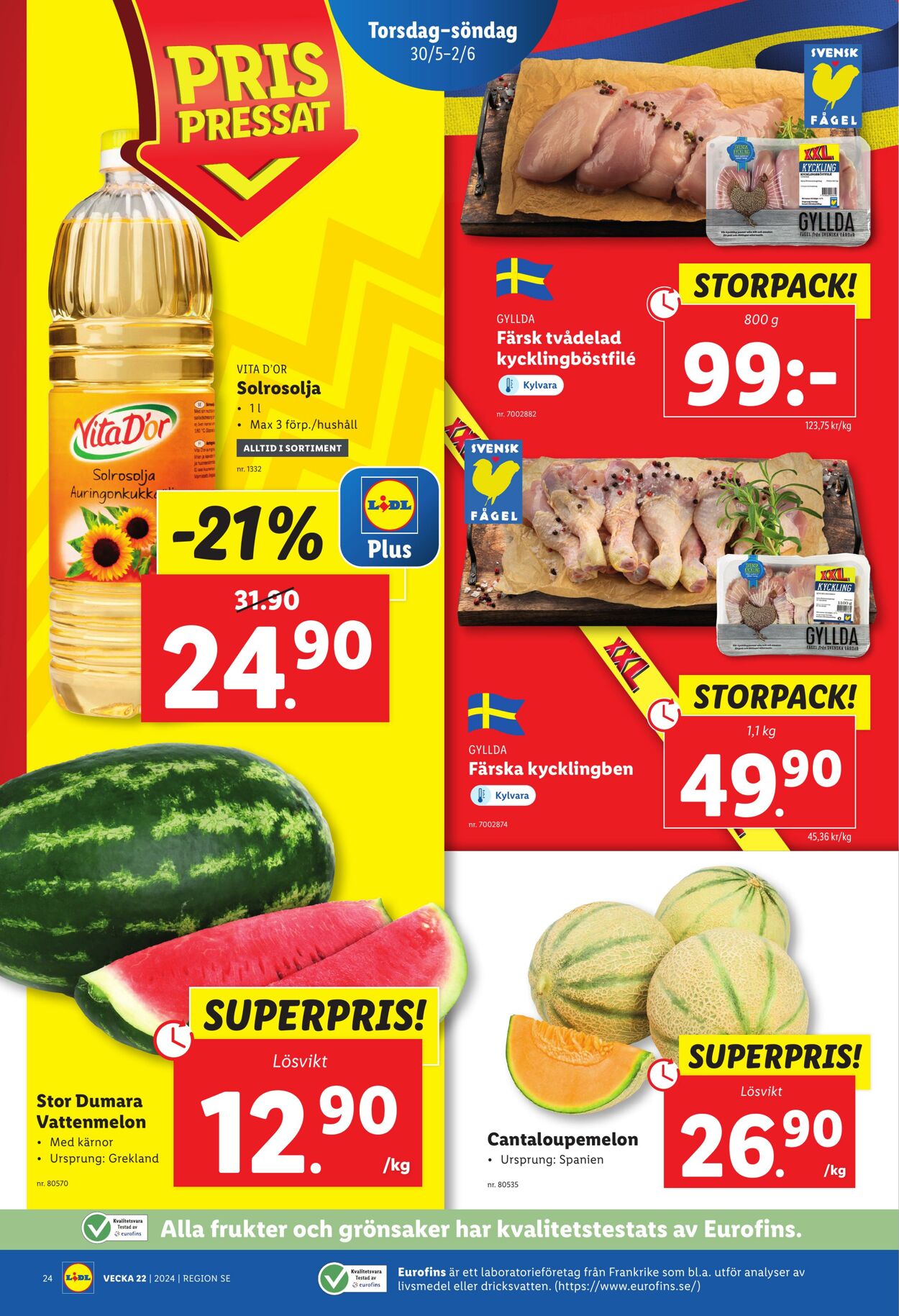 Erbjudanden Lidl 27.05.2024 - 02.06.2024