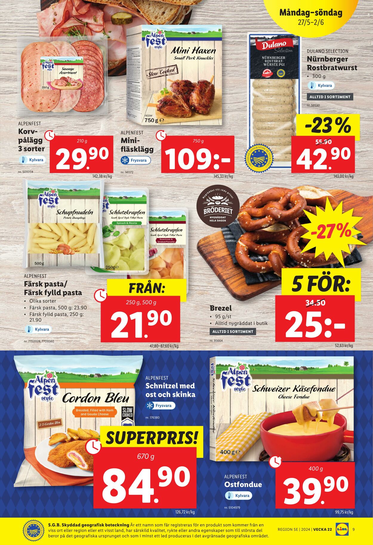 Erbjudanden Lidl 27.05.2024 - 02.06.2024