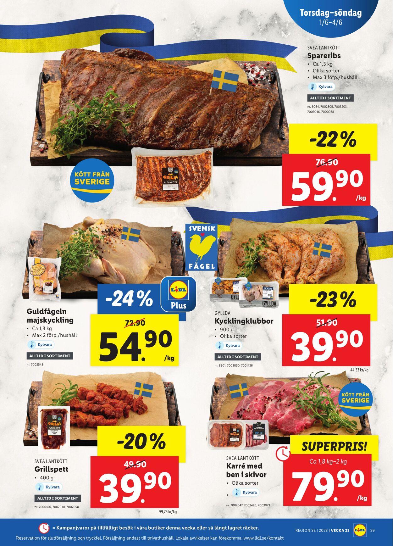 Erbjudanden Lidl 29.05.2023 - 04.06.2023