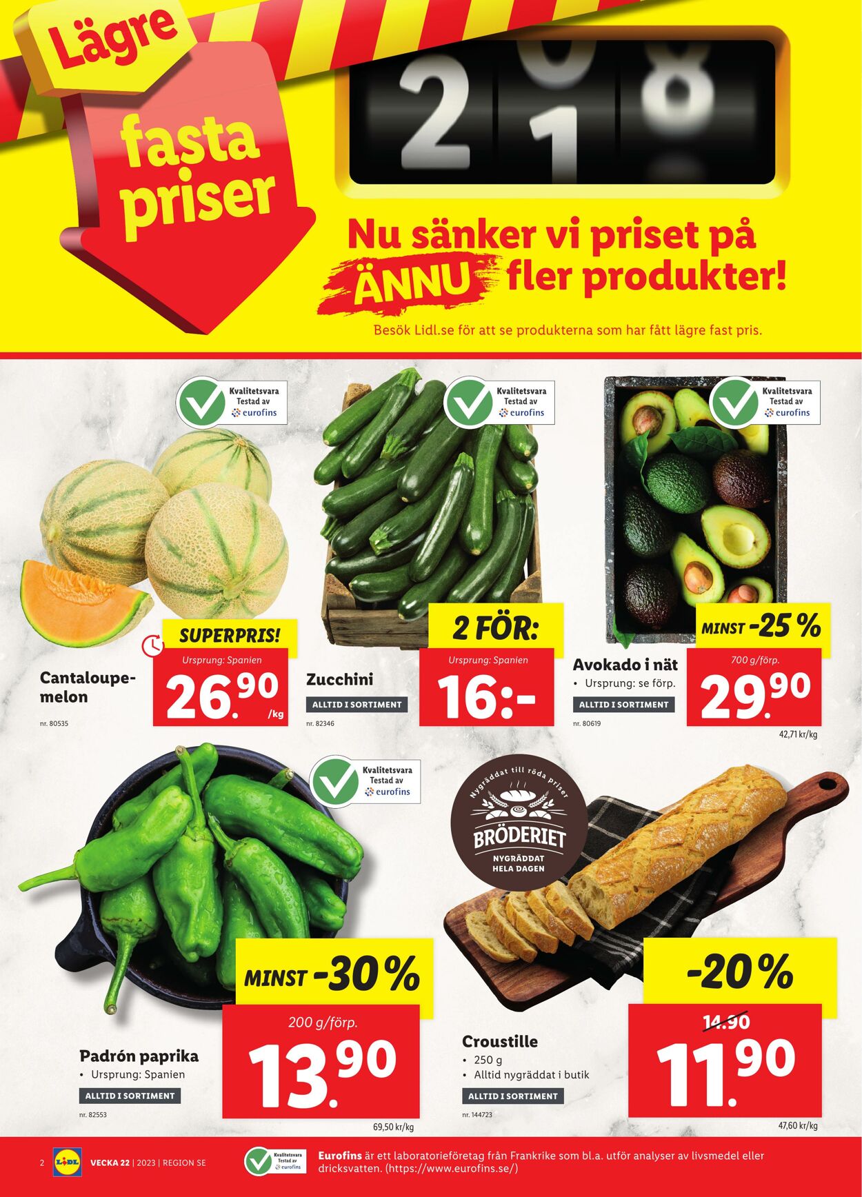 Erbjudanden Lidl 29.05.2023 - 04.06.2023