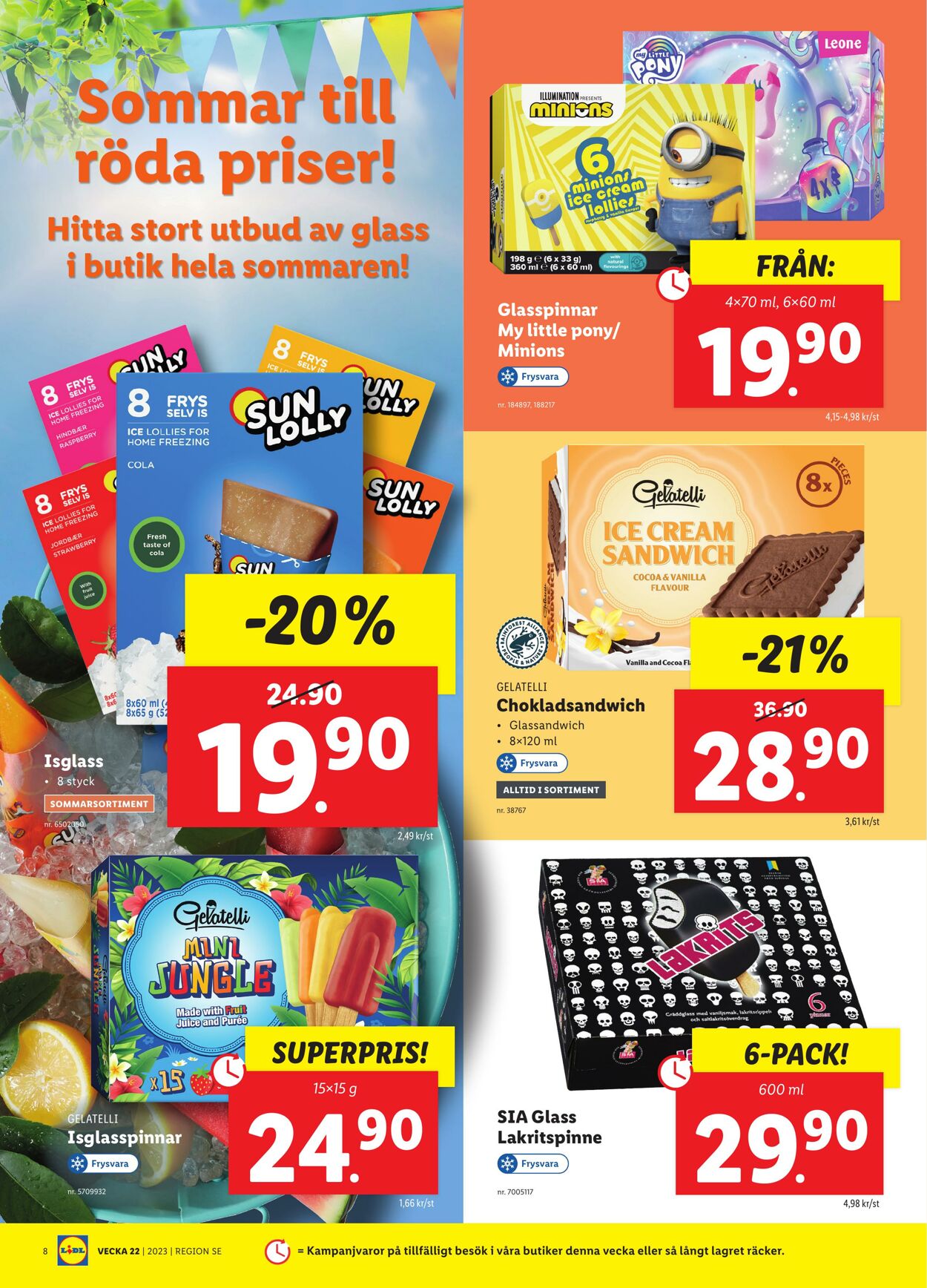 Erbjudanden Lidl 29.05.2023 - 04.06.2023