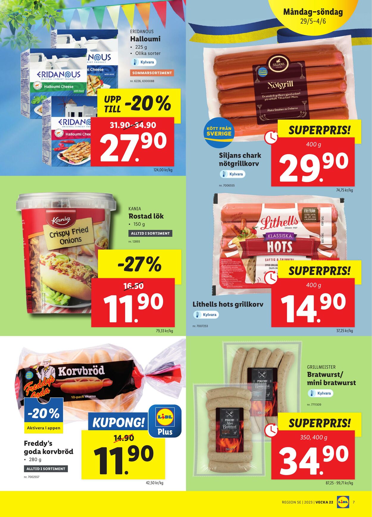 Erbjudanden Lidl 29.05.2023 - 04.06.2023