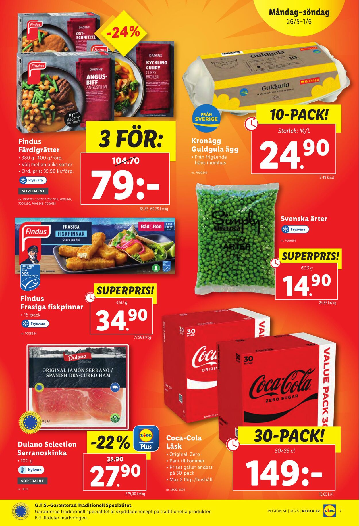 Erbjudanden Lidl 26.05.2025 - 01.06.2025