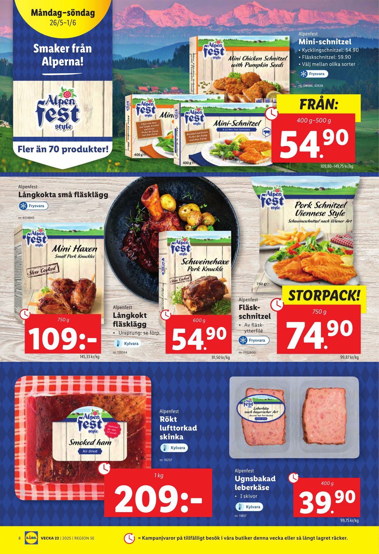 Erbjudanden Lidl 26.05.2025 - 01.06.2025