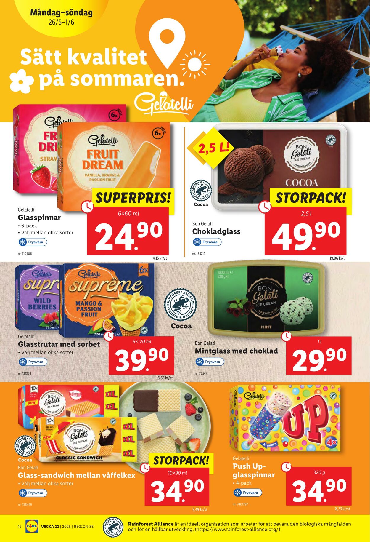 Erbjudanden Lidl 26.05.2025 - 01.06.2025
