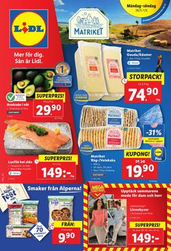Erbjudanden Lidl 26.05.2025 - 01.06.2025
