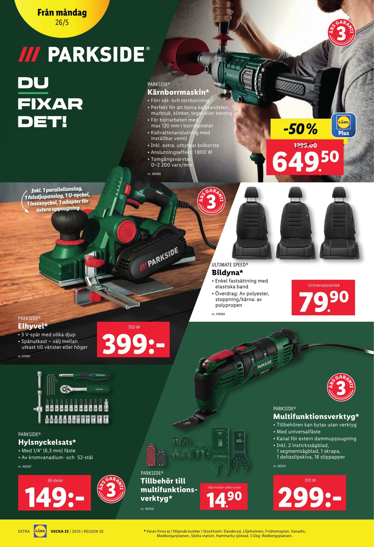 Erbjudanden Lidl 26.05.2025 - 01.06.2025