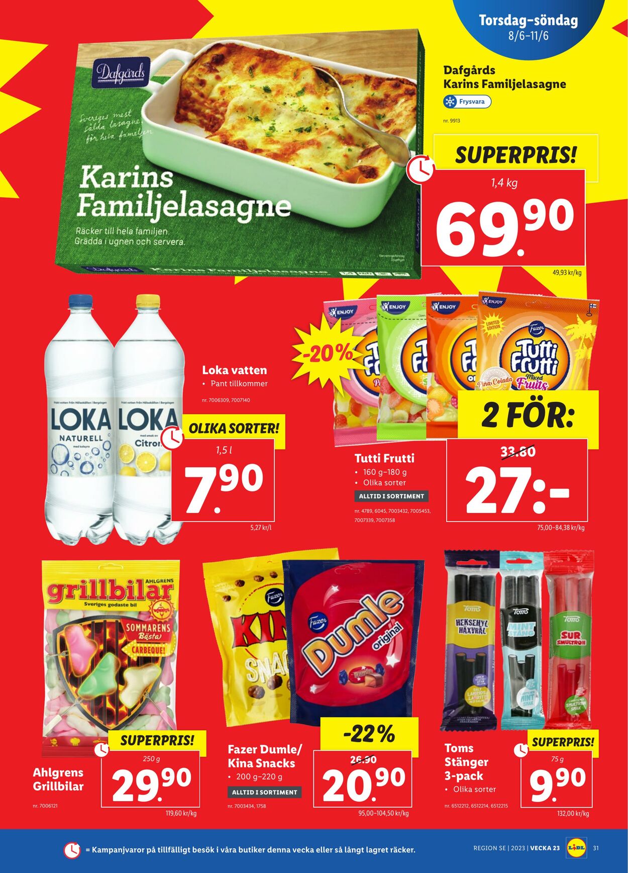 Erbjudanden Lidl 05.06.2023 - 11.06.2023