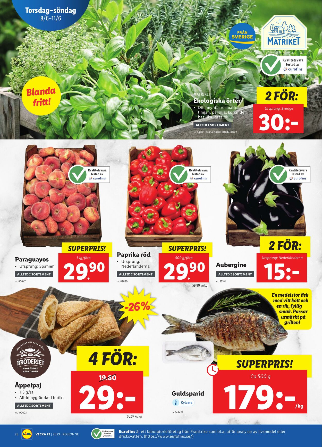 Erbjudanden Lidl 05.06.2023 - 11.06.2023