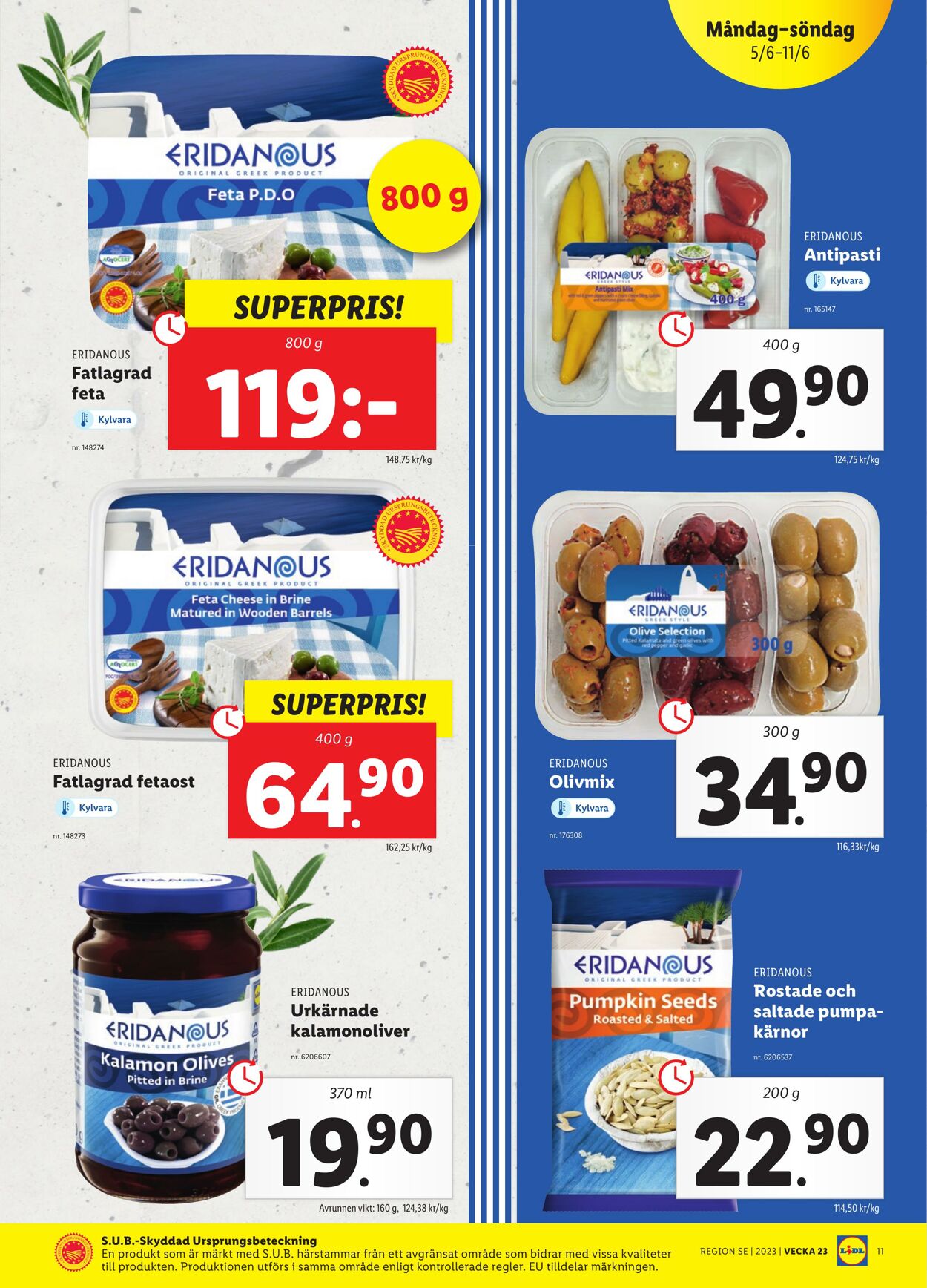 Erbjudanden Lidl 05.06.2023 - 11.06.2023