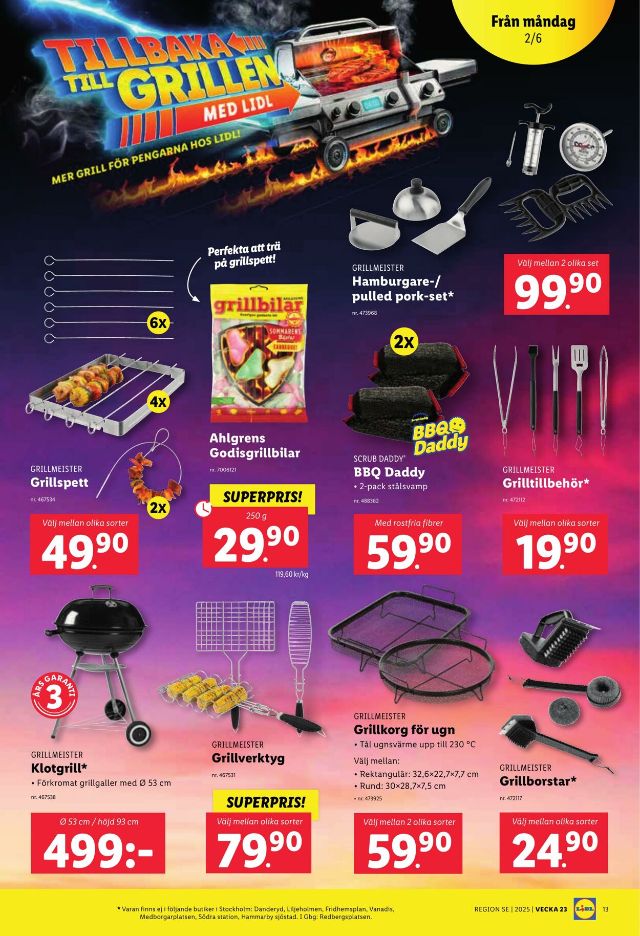 Erbjudanden Lidl 02.06.2025 - 08.06.2025