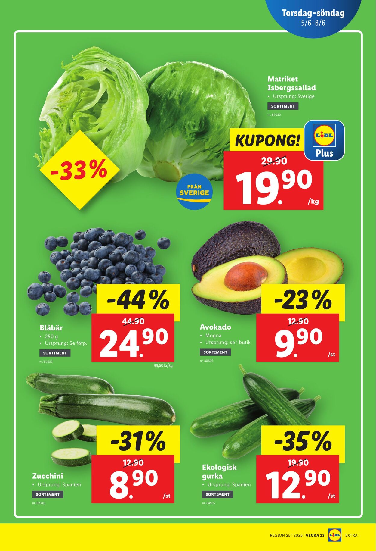 Erbjudanden Lidl 02.06.2025 - 08.06.2025