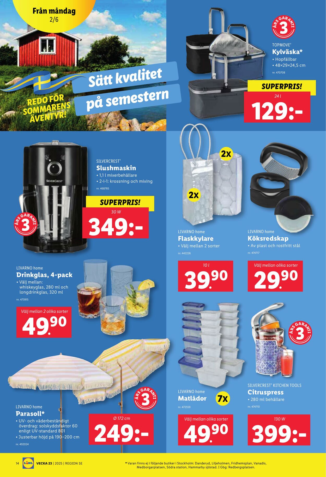Erbjudanden Lidl 02.06.2025 - 08.06.2025