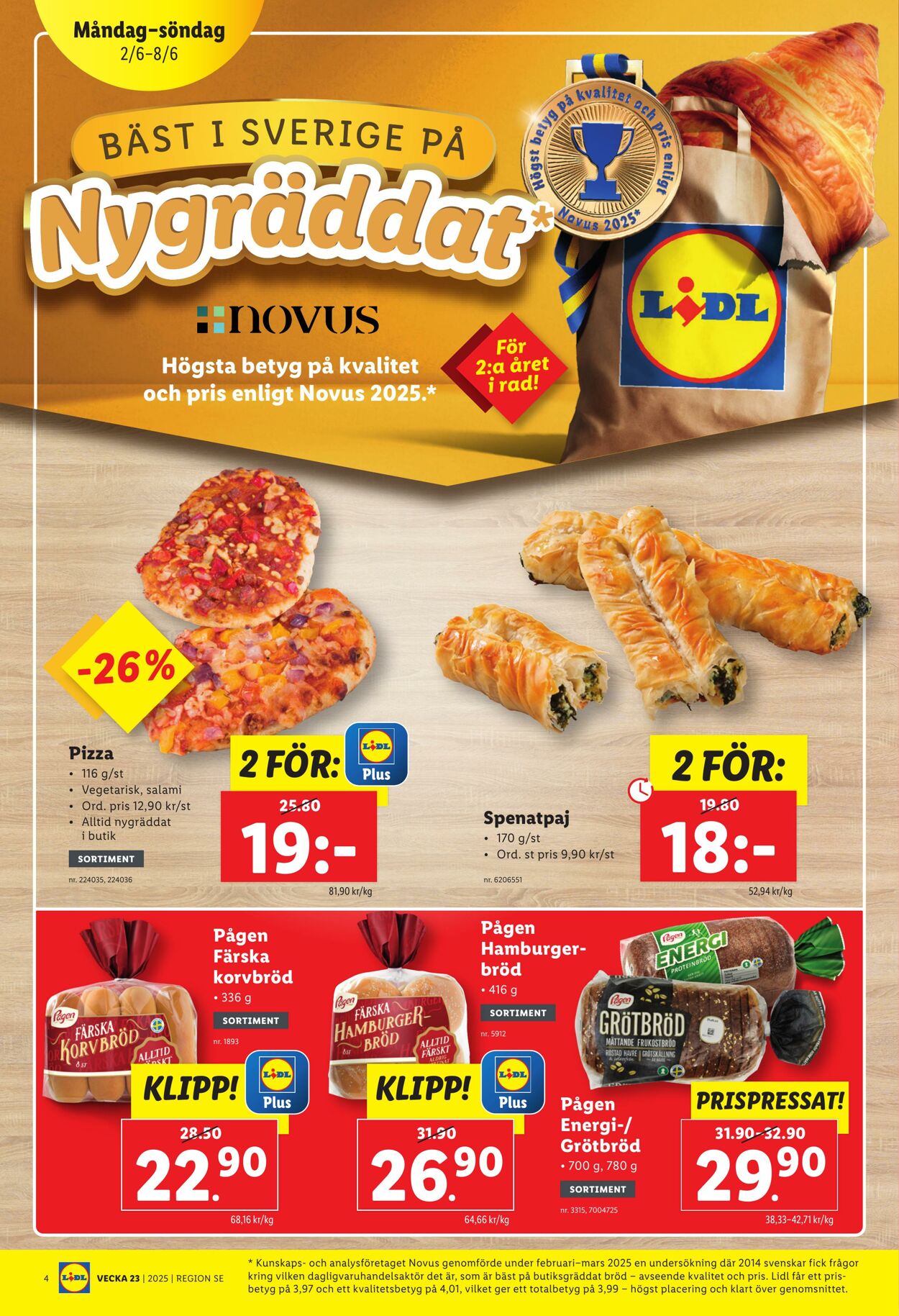 Erbjudanden Lidl 02.06.2025 - 08.06.2025