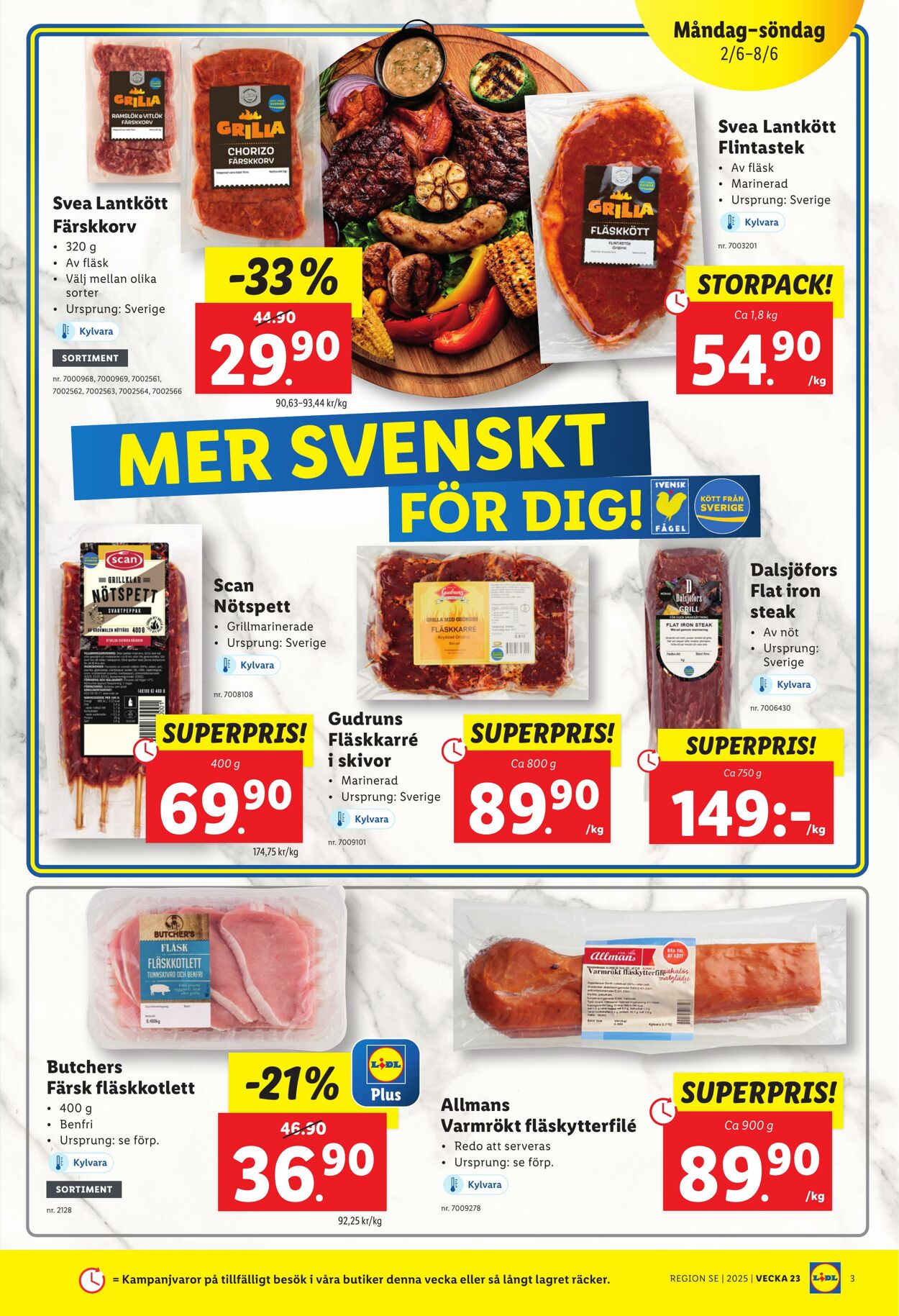 Erbjudanden Lidl 02.06.2025 - 08.06.2025