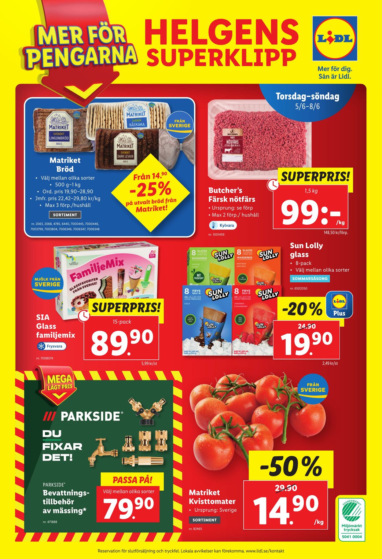 Erbjudanden Lidl 02.06.2025 - 08.06.2025