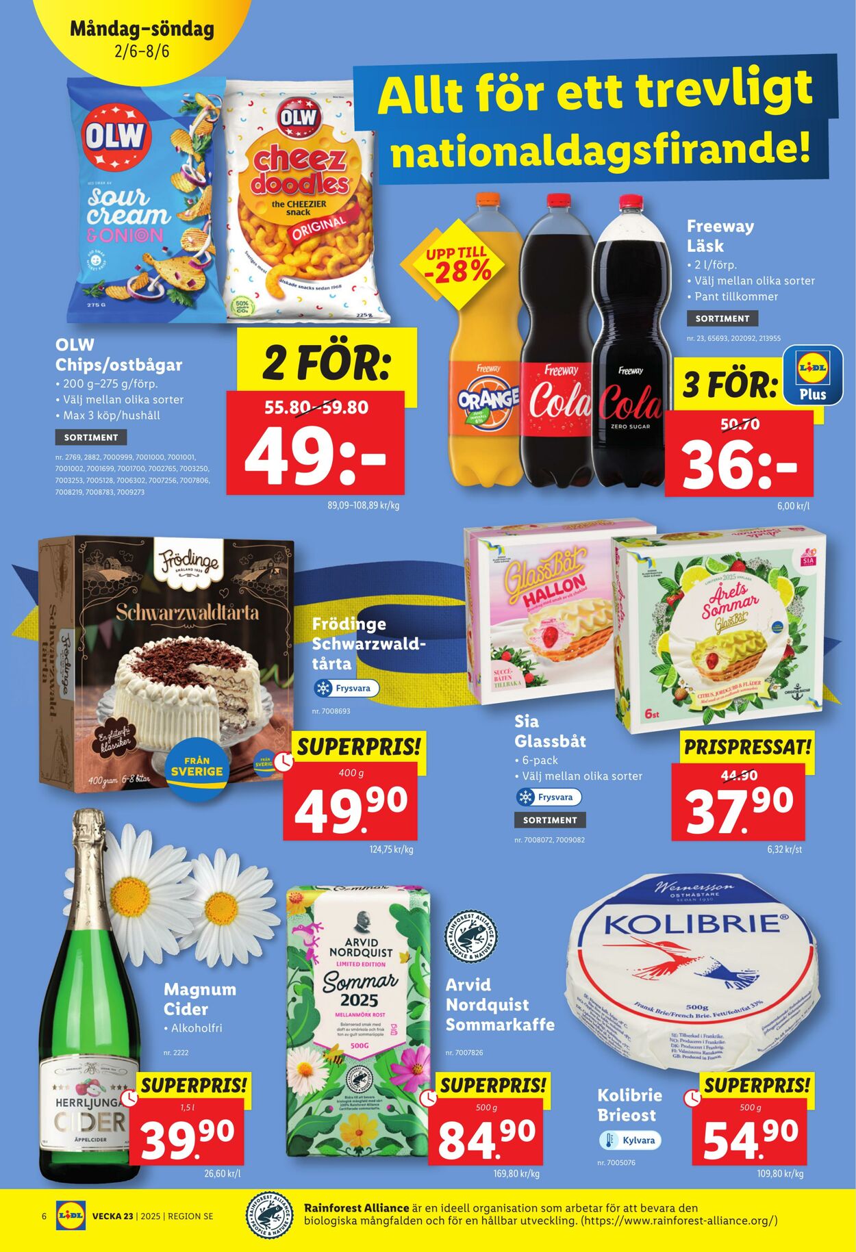 Erbjudanden Lidl 02.06.2025 - 08.06.2025