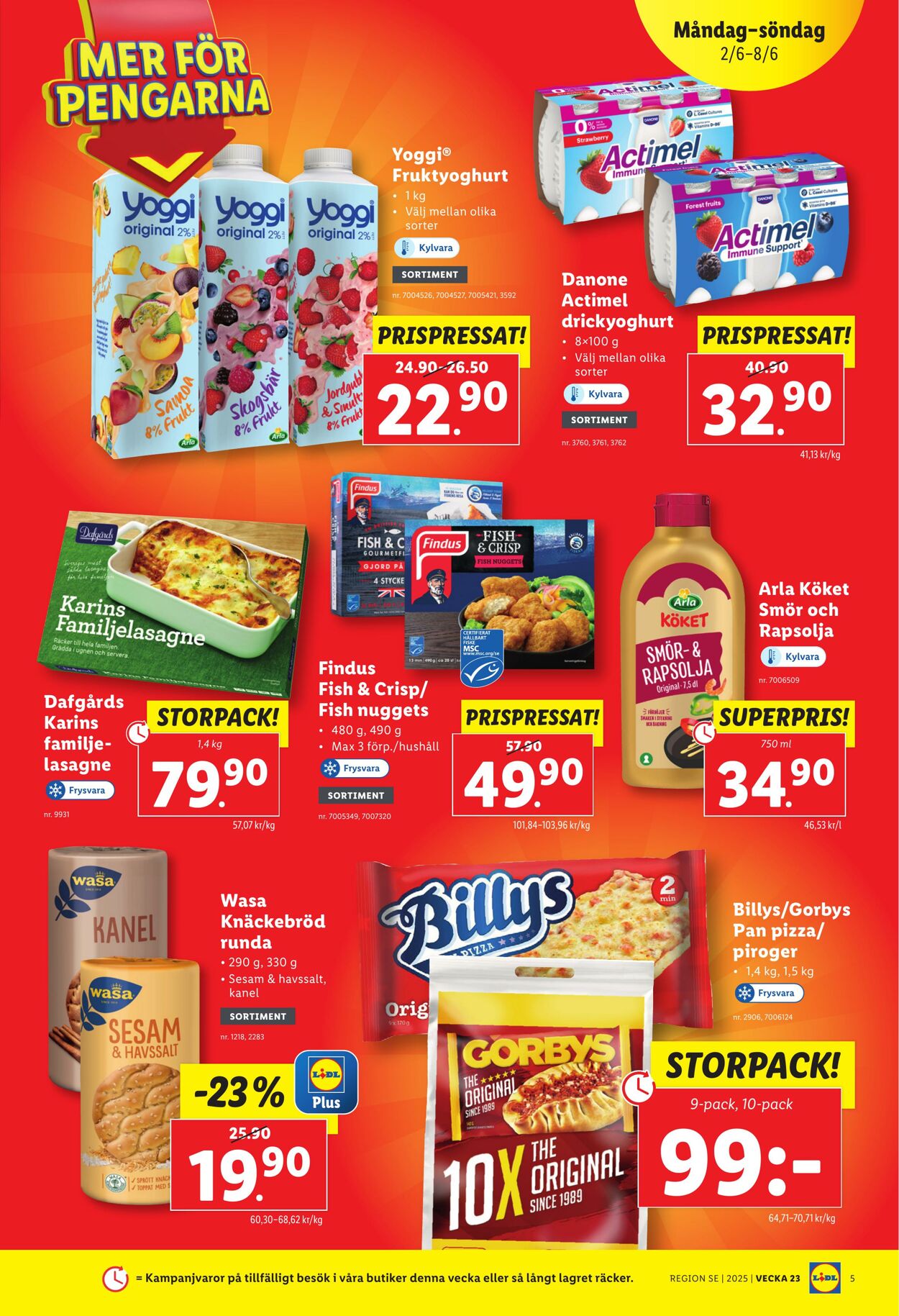 Erbjudanden Lidl 02.06.2025 - 08.06.2025