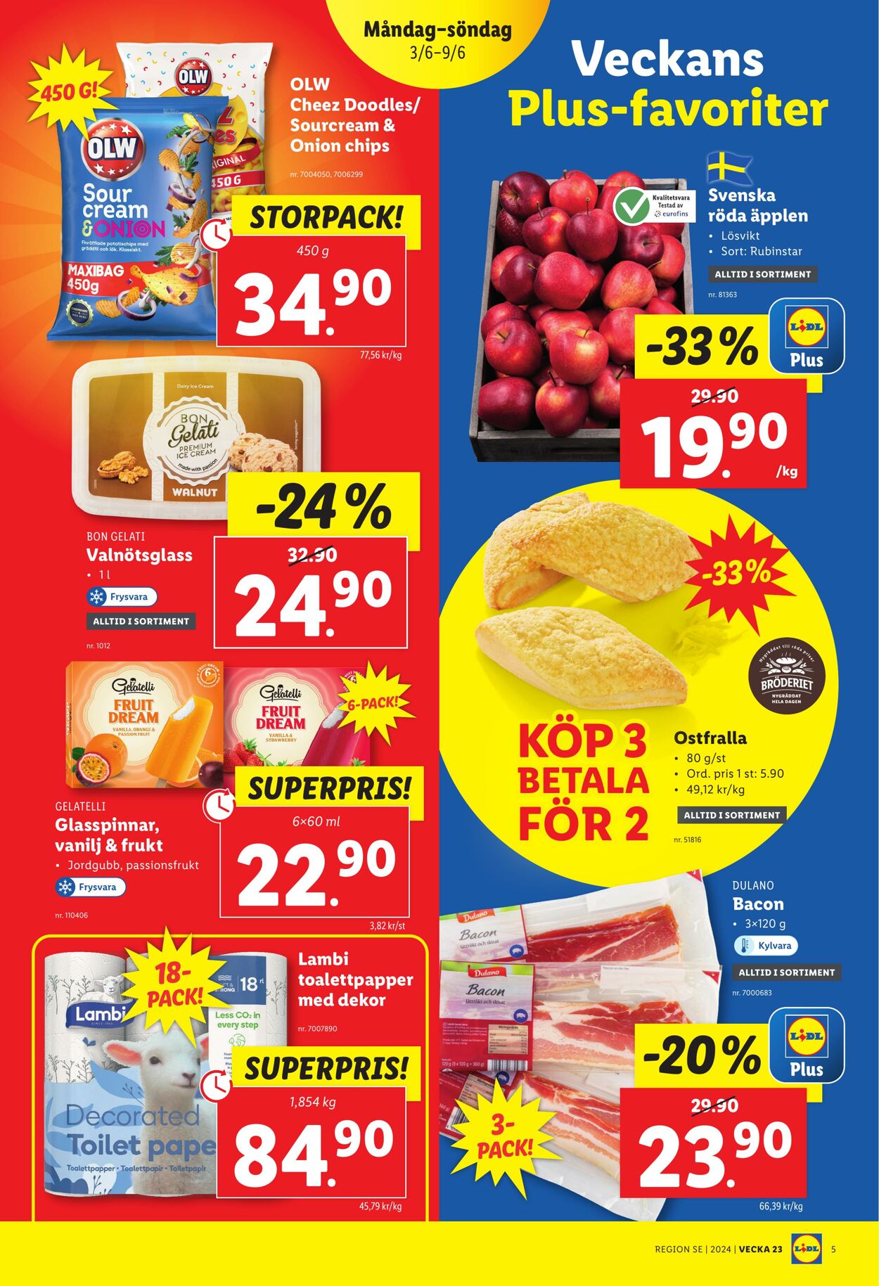 Erbjudanden Lidl 03.06.2024 - 09.06.2024