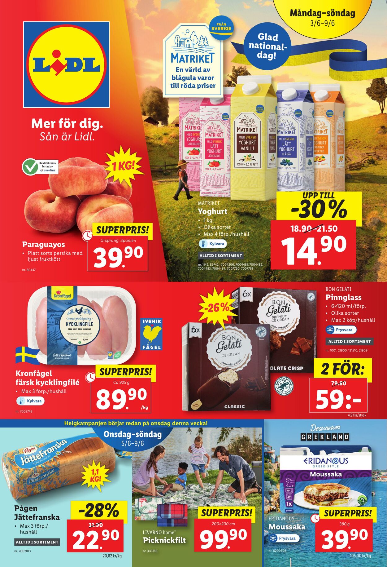 Erbjudanden Lidl 03.06.2024 - 09.06.2024