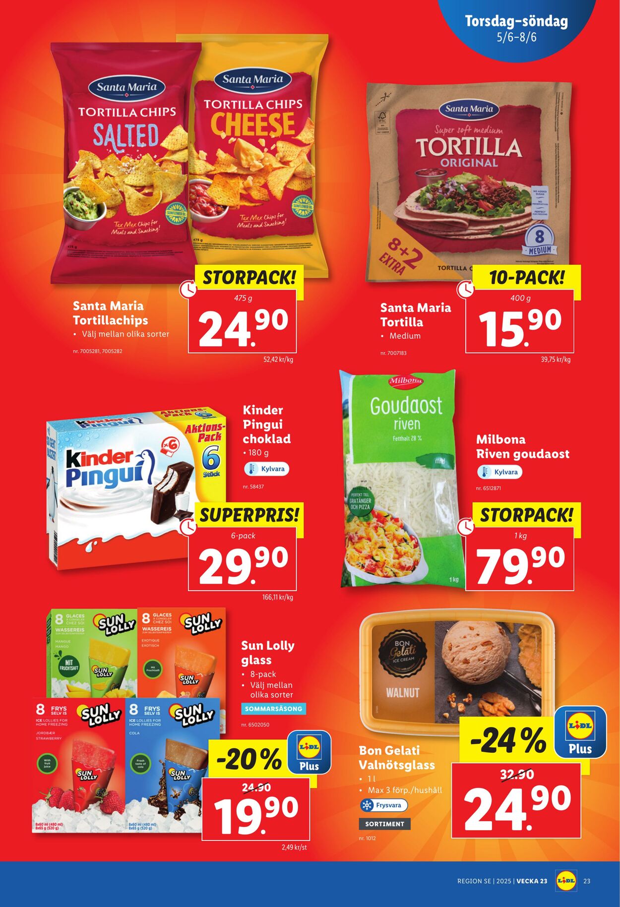 Erbjudanden Lidl 02.06.2025 - 08.06.2025