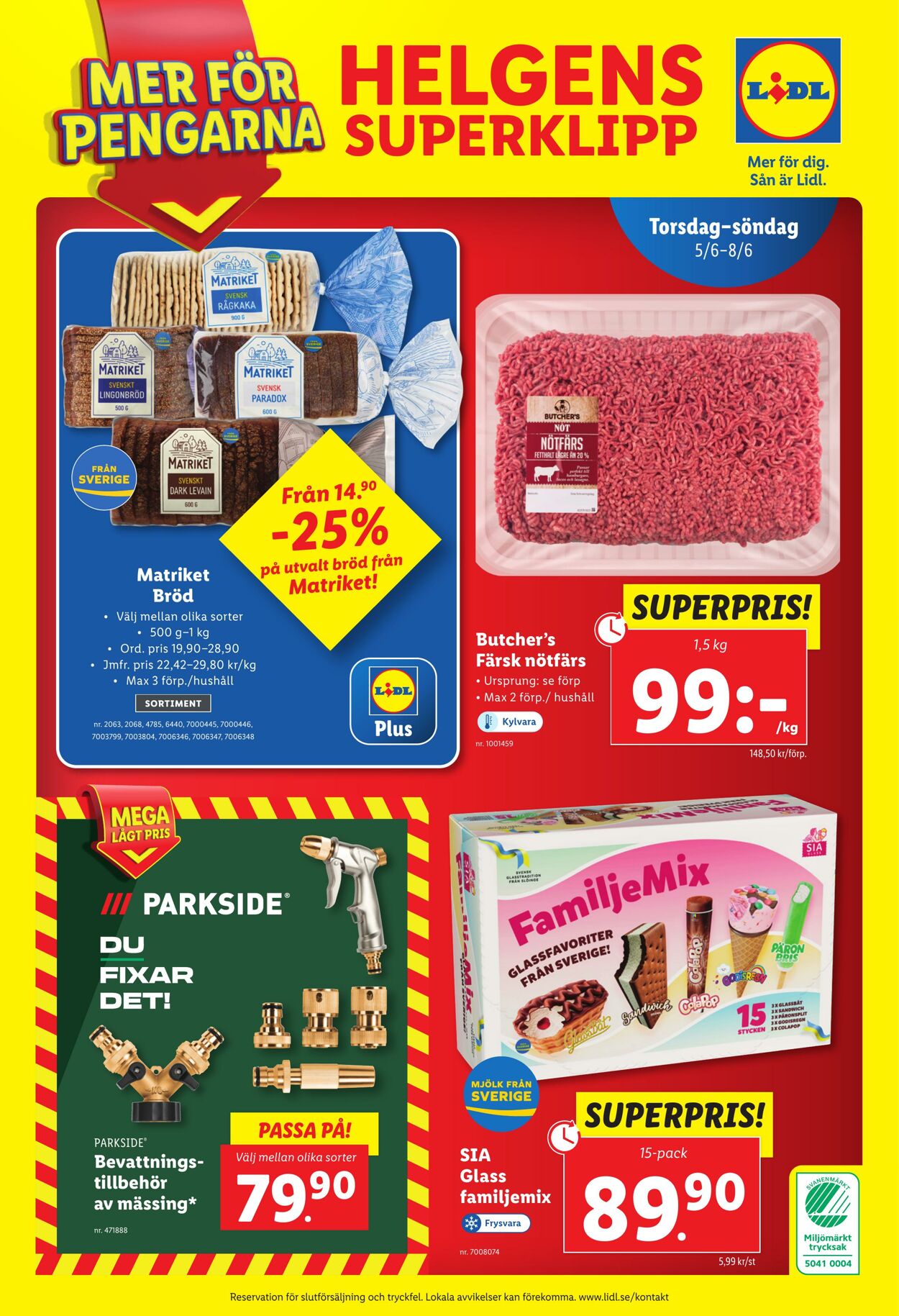 Erbjudanden Lidl 02.06.2025 - 08.06.2025