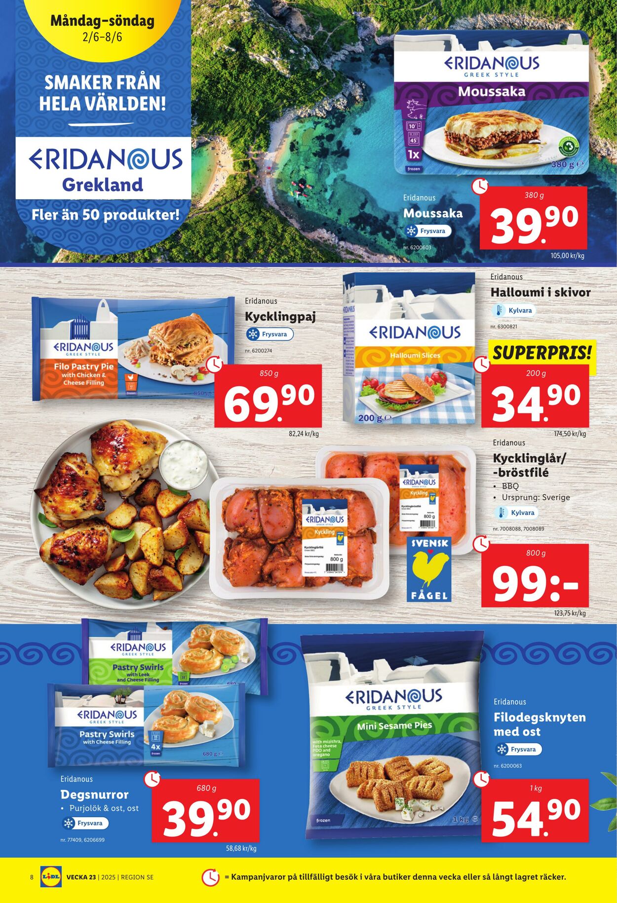 Erbjudanden Lidl 02.06.2025 - 08.06.2025