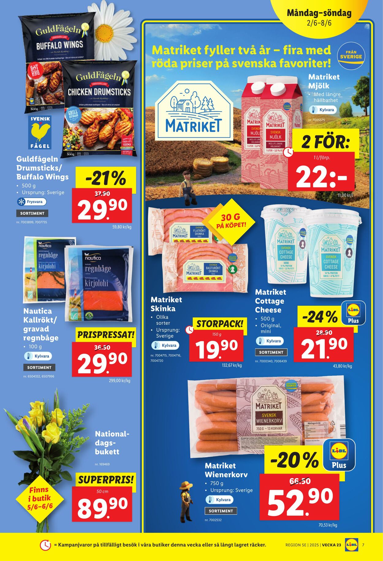 Erbjudanden Lidl 02.06.2025 - 08.06.2025