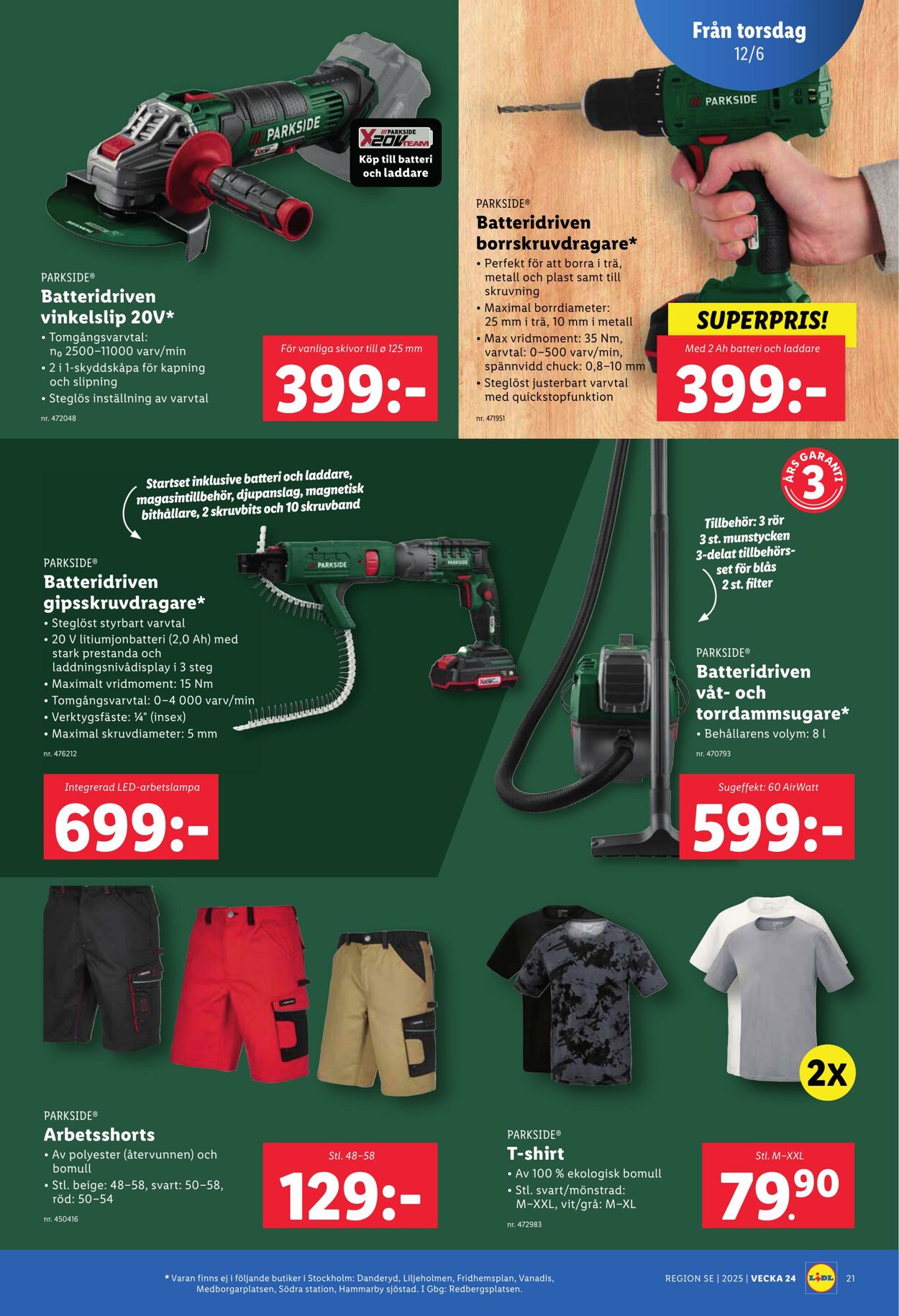Erbjudanden Lidl 09.06.2025 - 15.06.2025
