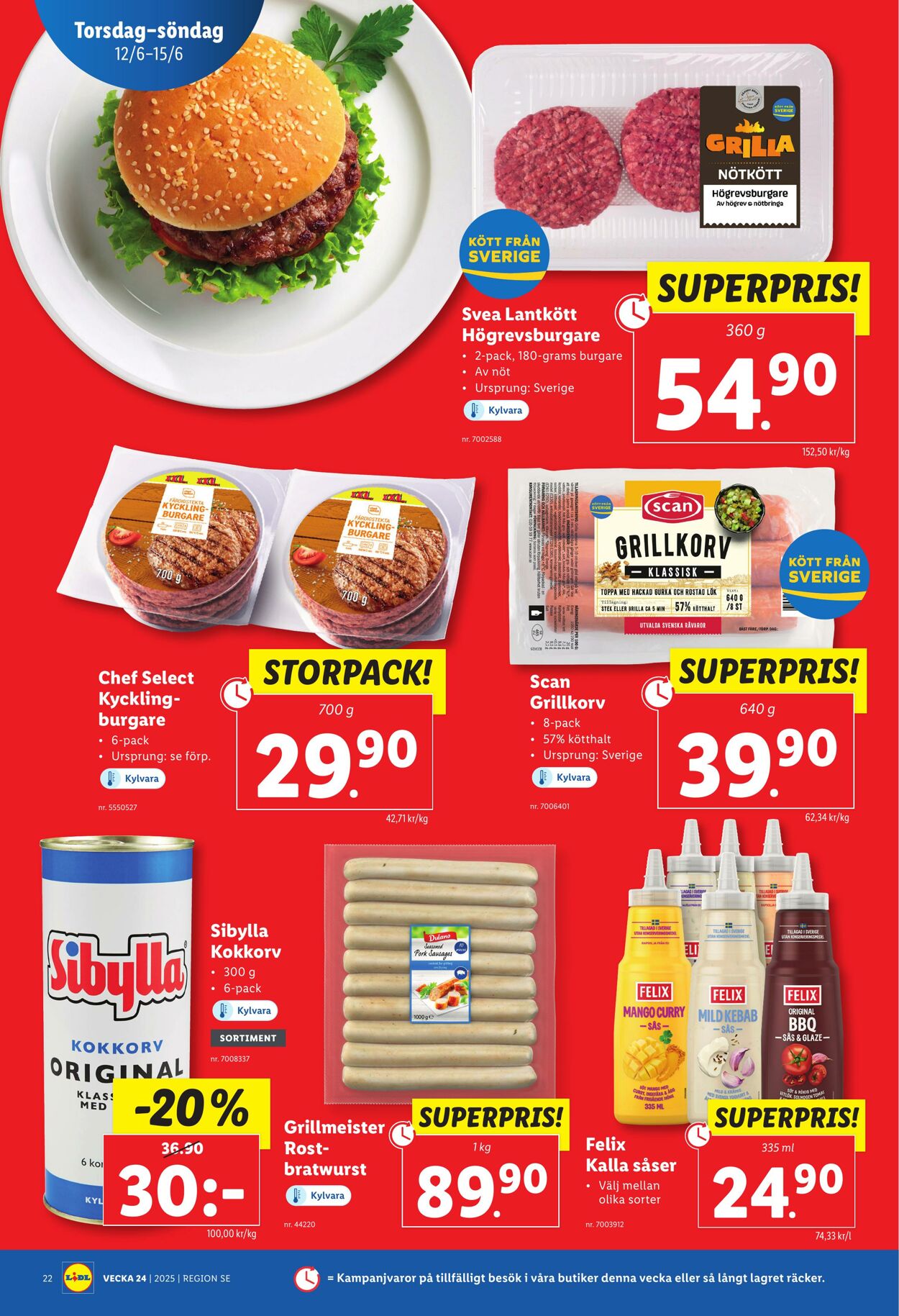 Erbjudanden Lidl 09.06.2025 - 15.06.2025
