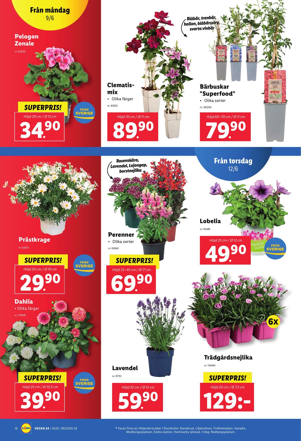 Erbjudanden Lidl 09.06.2025 - 15.06.2025