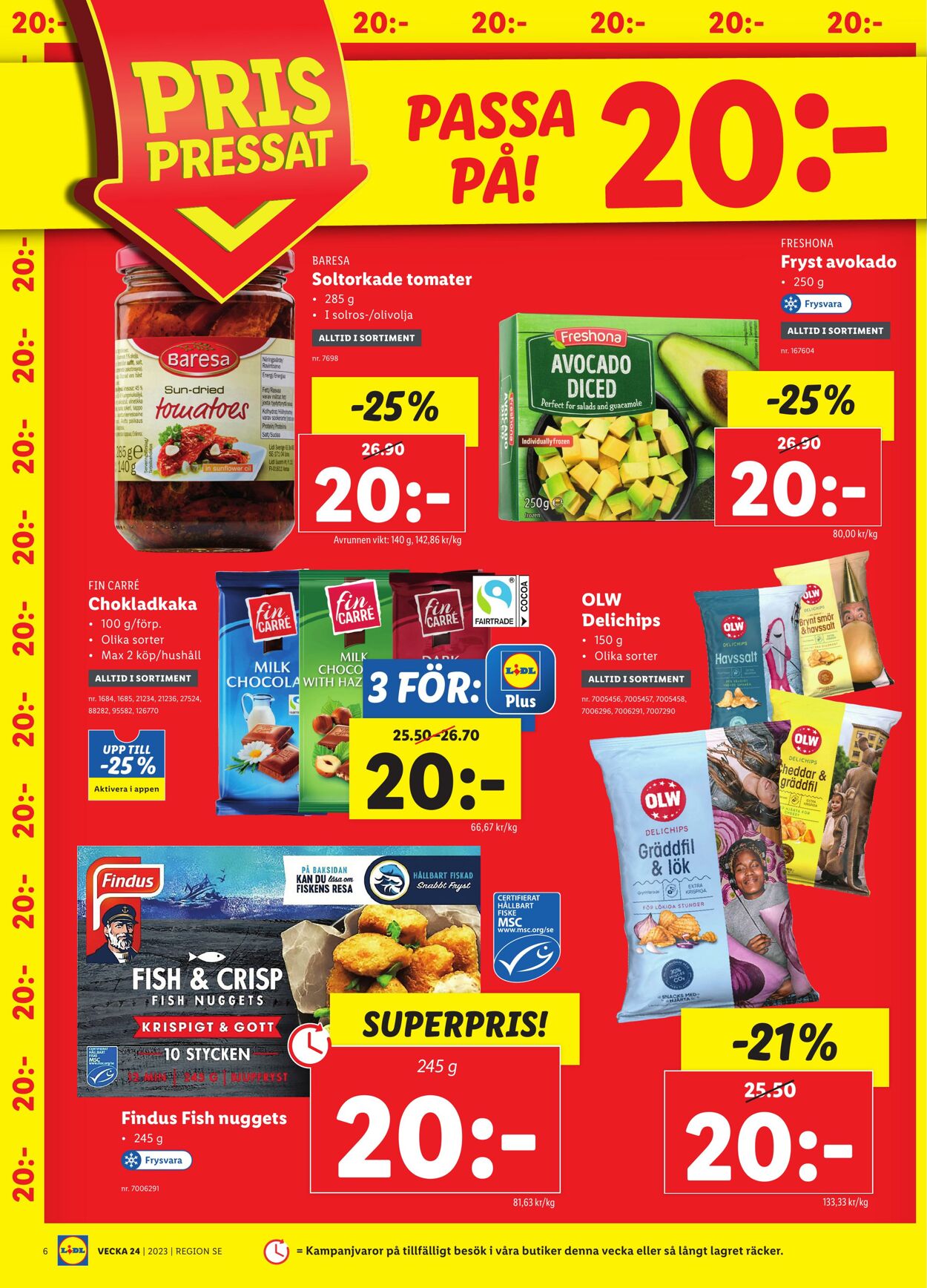 Erbjudanden Lidl 12.06.2023 - 18.06.2023