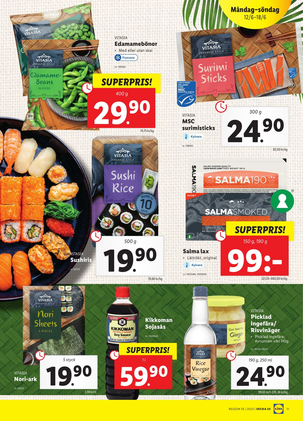 Erbjudanden Lidl 12.06.2023 - 18.06.2023