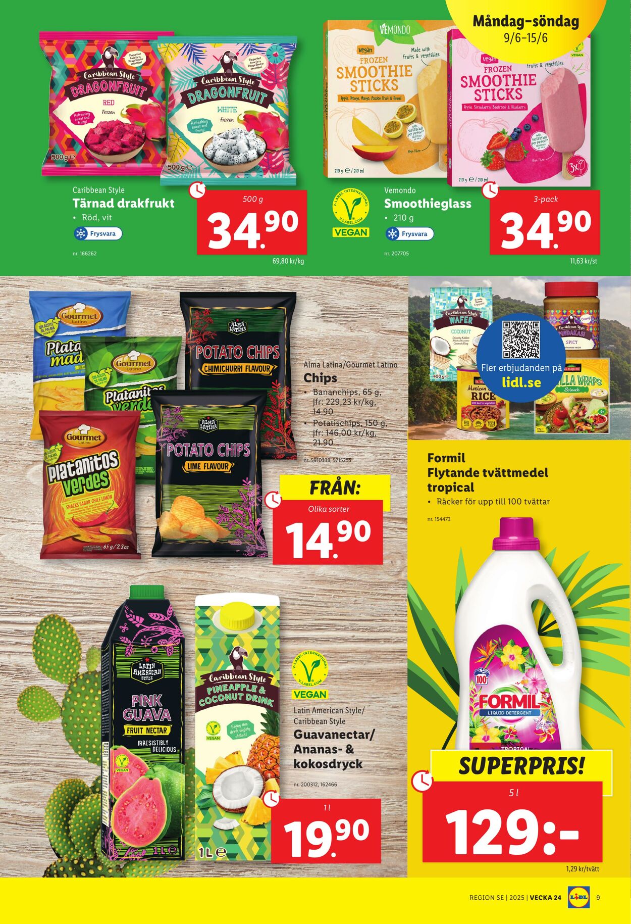 Erbjudanden Lidl 09.06.2025 - 15.06.2025