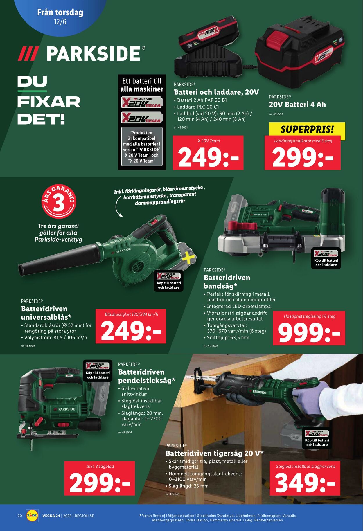 Erbjudanden Lidl 09.06.2025 - 15.06.2025