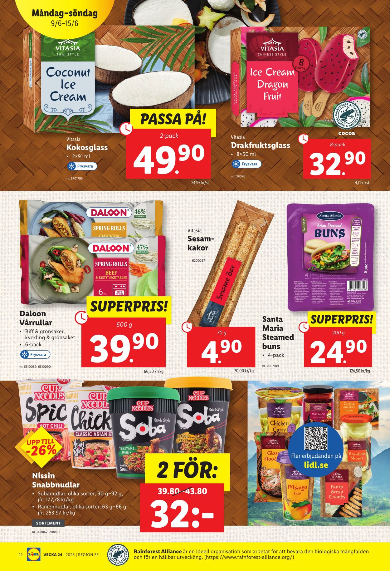 Erbjudanden Lidl 09.06.2025 - 15.06.2025