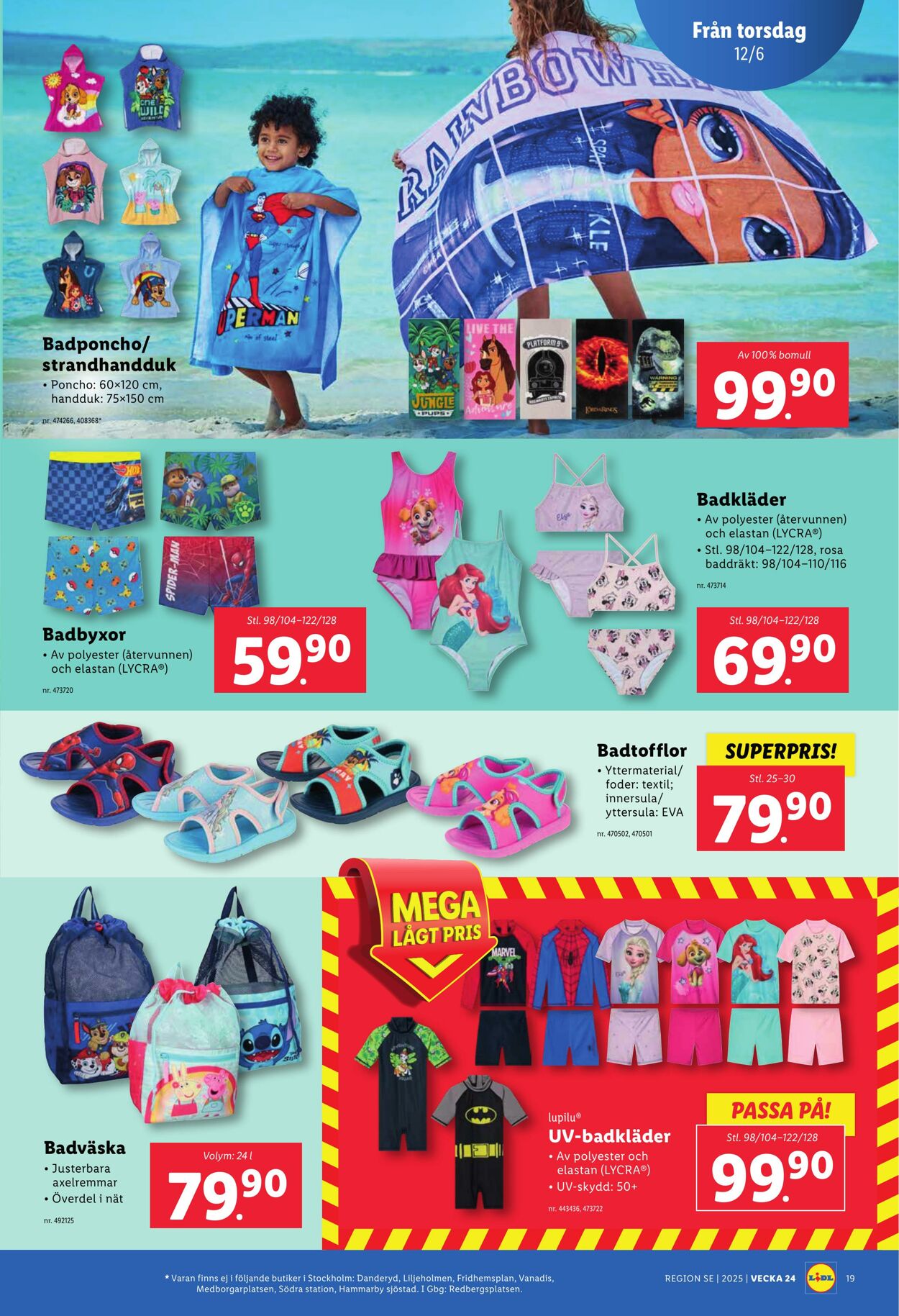 Erbjudanden Lidl 09.06.2025 - 15.06.2025