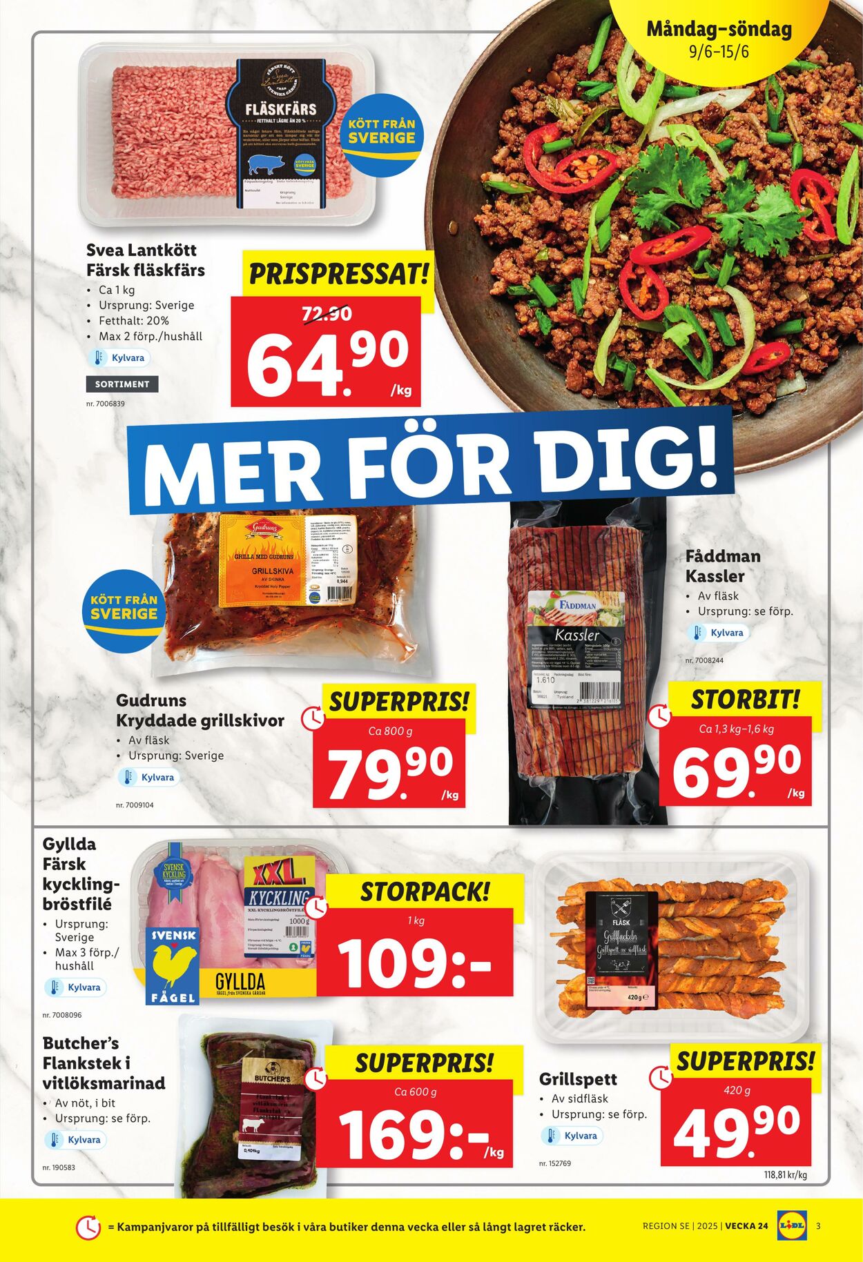Erbjudanden Lidl 09.06.2025 - 15.06.2025