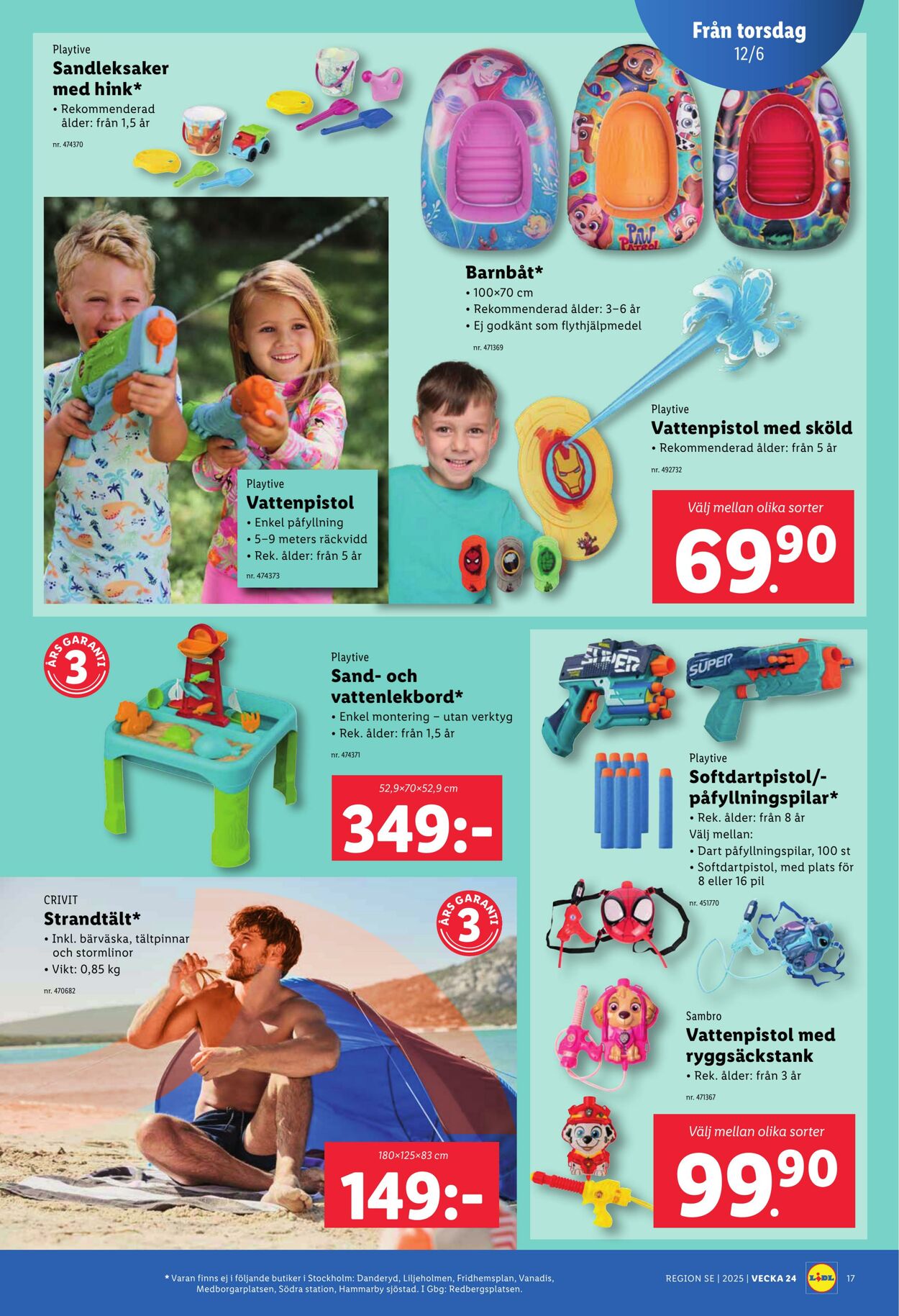 Erbjudanden Lidl 09.06.2025 - 15.06.2025